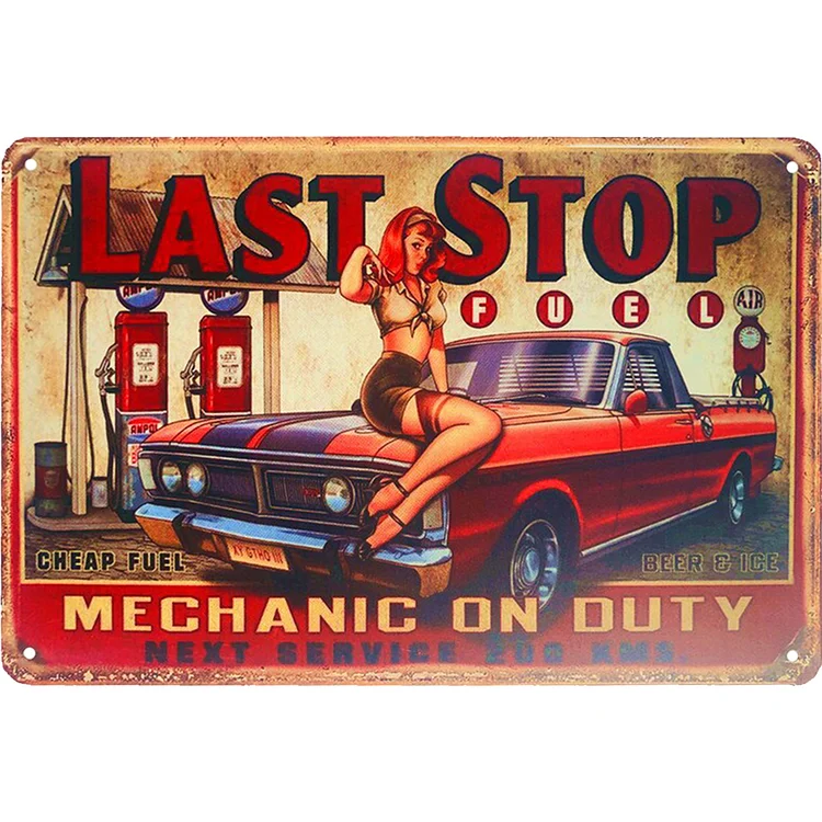 Car Model - Vintage Tin Signs/Wooden Signs - 8*12Inch/12*16Inch
