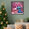 Stitch-Full rond diamant peinture-30 * 30cm