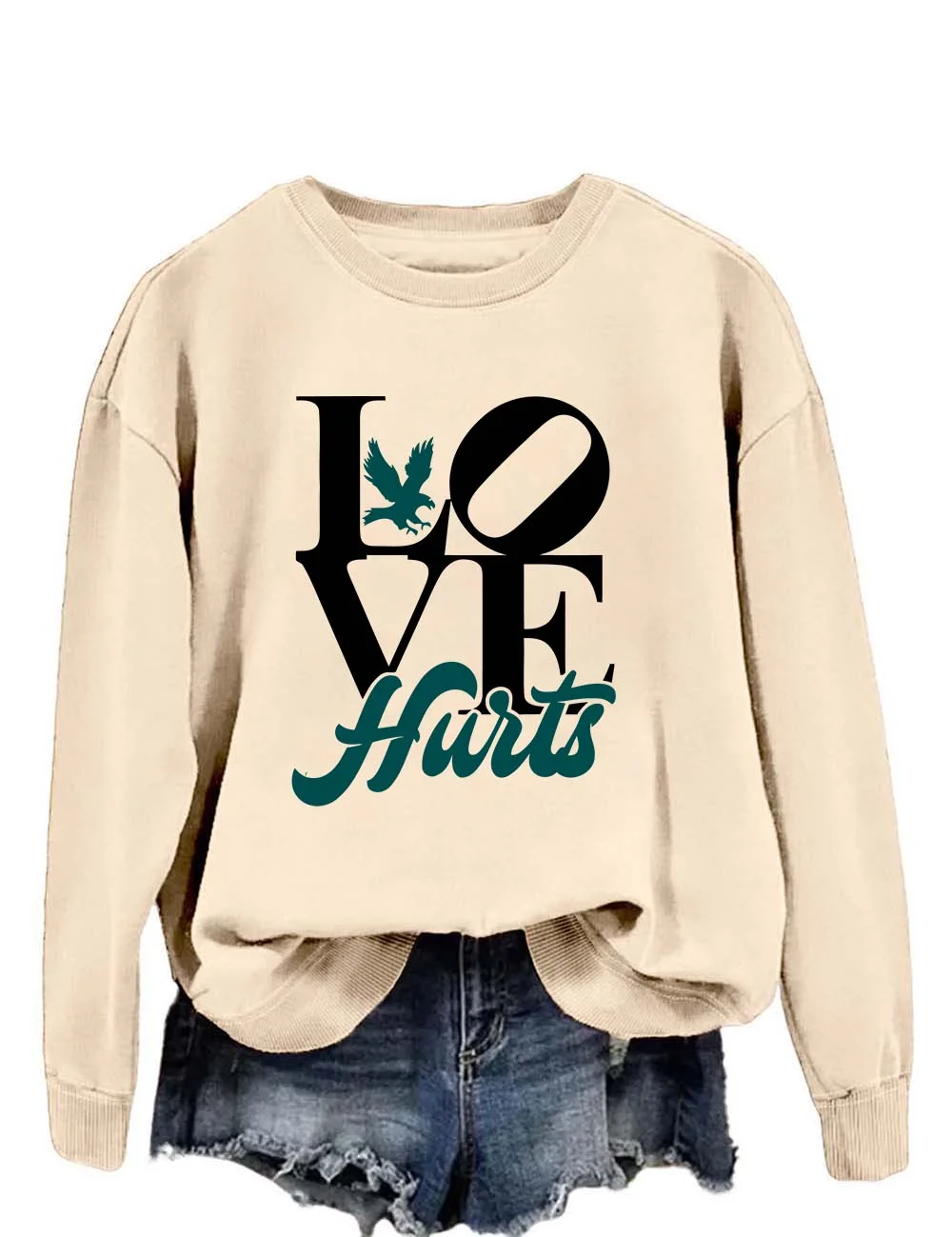 Love Hurts Philly Football Sweatshirt