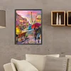 Diamond Painting-DIY Full Round Drill Romantic Paris Street