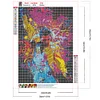 Diamond Painting-5D Full Round Drill Rock Singer