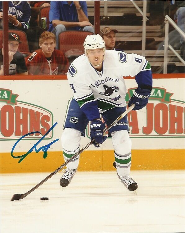 Vancouver Canucks Chris Tanev Autographed Signed 8x10 Photo Poster painting COA C