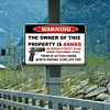 No trespassing warning - Metal Tin Signs(8*12Inch/12*16Inch)