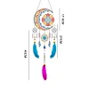 Feather Hanging Dream Catcher Wind Chimes Kit - 5D DIY Diamond Crafts