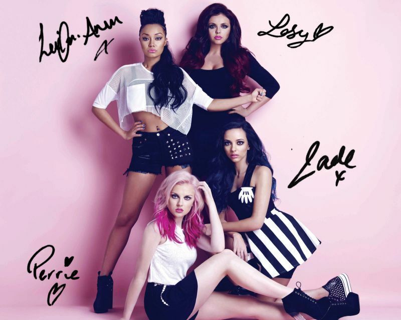 Little Mix Autograph Signed Photo Poster painting Print