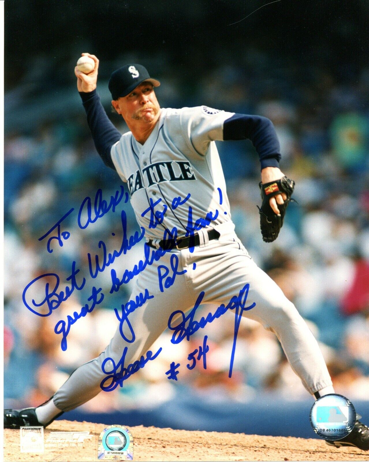 Goose Gossage Autographed Signed To Alex