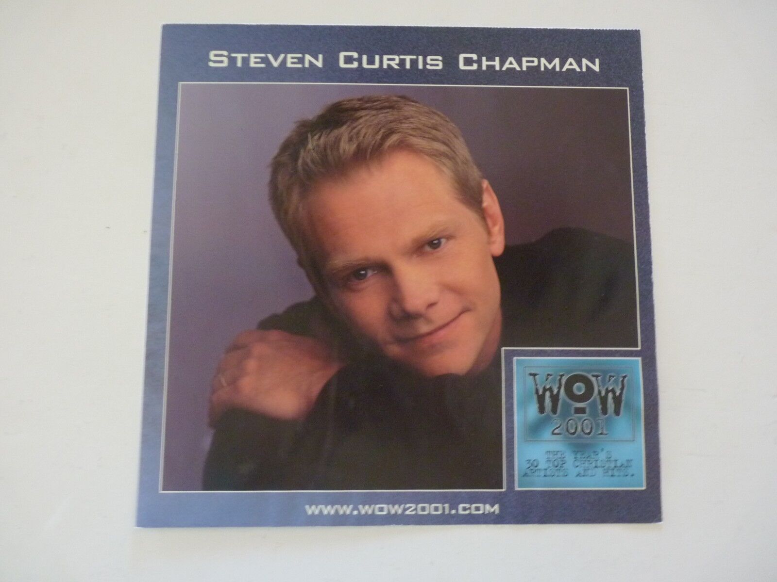 Steven Curtis Chapman Stacy Orrico Promo LP Record Photo Poster painting Flat 12x12 Poster