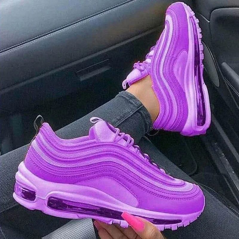 New Women Breathable Sneaker 2020 Woman Lace Up Vulcanized Ladies Comfortable Women's Casual Flat Female Tennis Shoes Plus Size