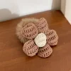 Cute Red Brown Flower Bowknot Hair Bands