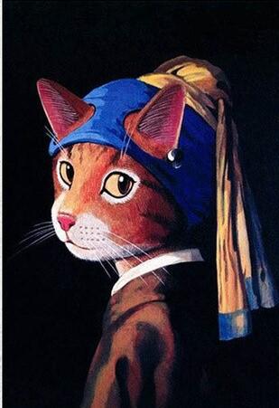 

Japanese Cat – Paint By Numbers - 40*50CM, 501 Original