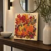 DIY Pre-Framed Autumn Festival Button Art Canvas Kit