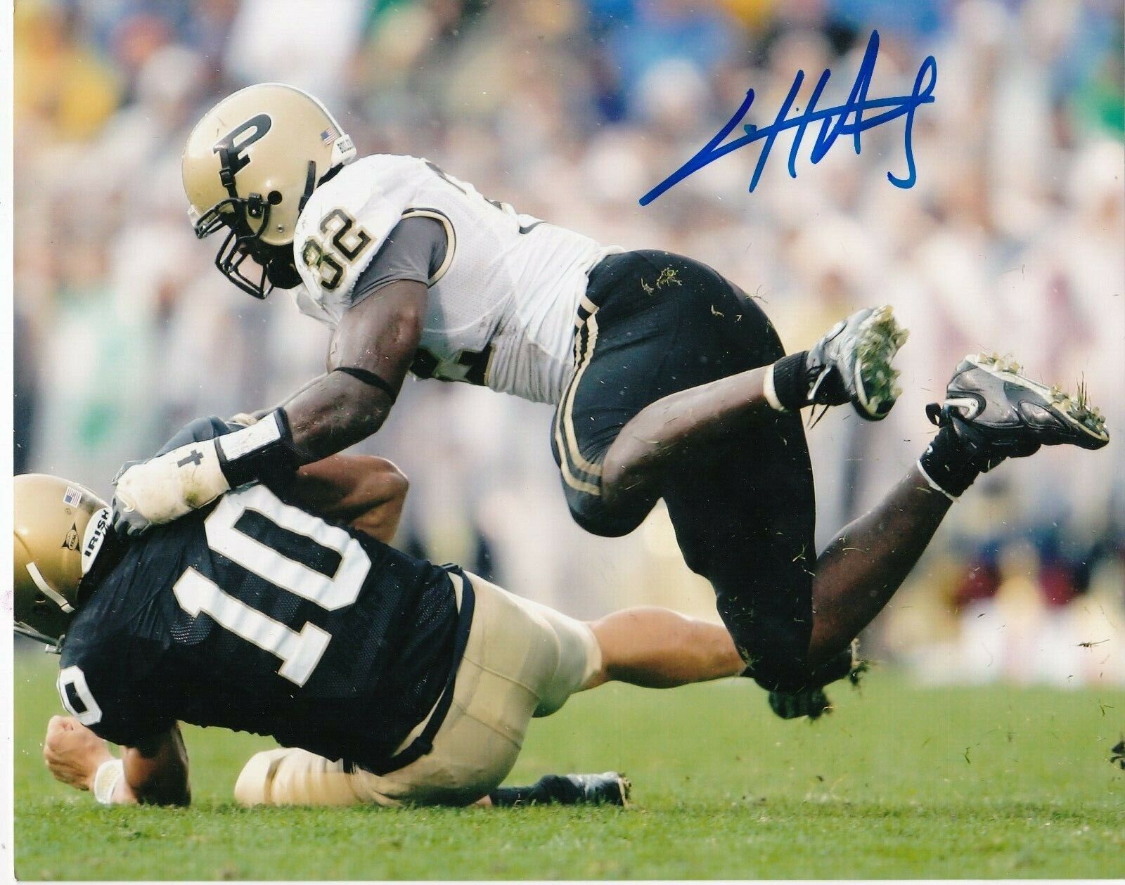 CLIFF AVRIL PURDUE BOILERMAKERS ACTION SIGNED 8X10