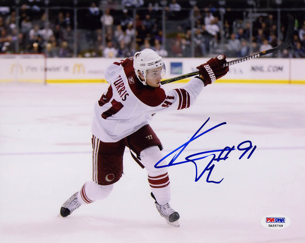 Kyle Turris SIGNED 8x10 Photo Poster painting Phoenix Coyotes ITP PSA/DNA AUTOGRAPHED