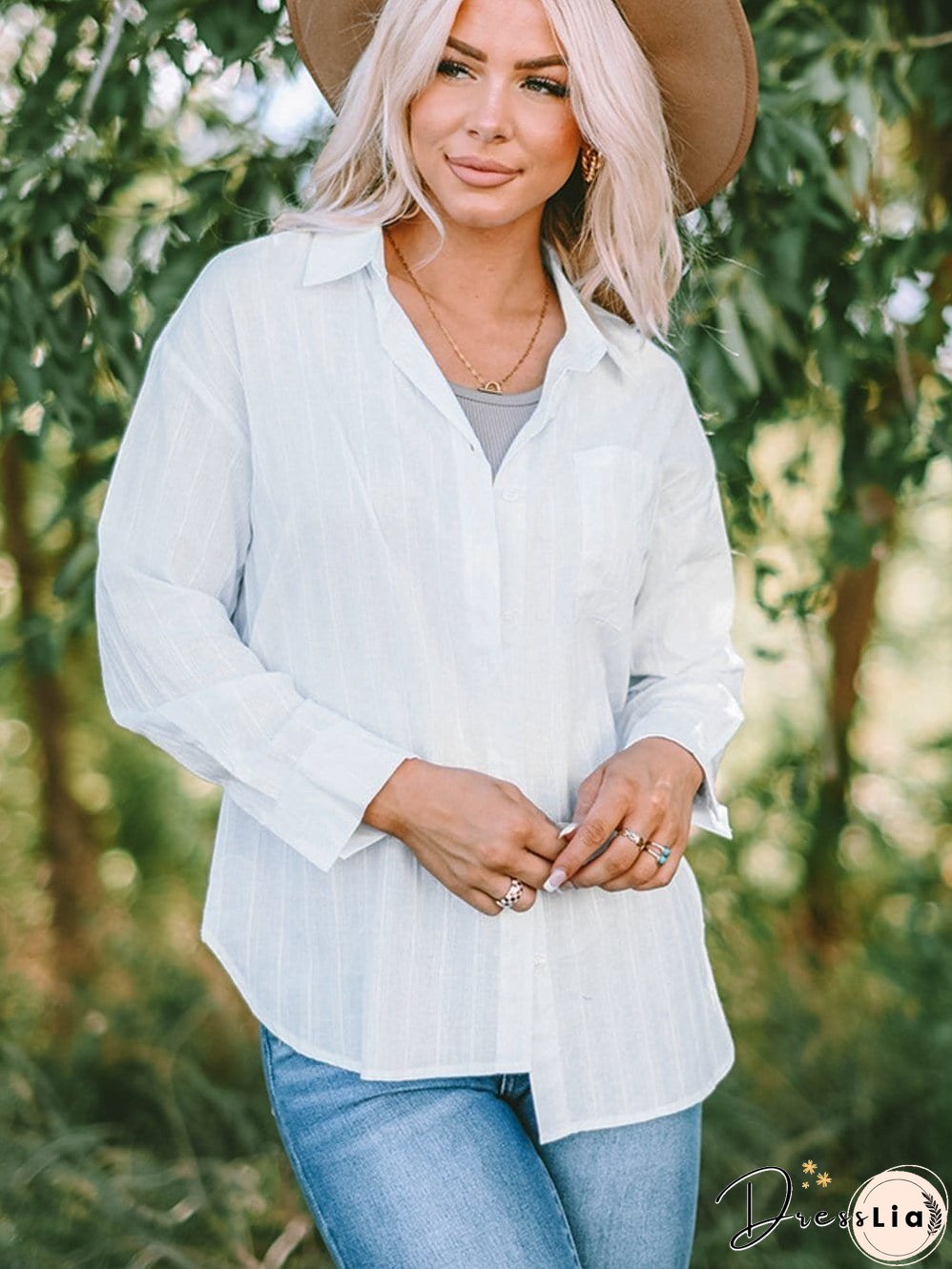 Date Night Striped Shirt