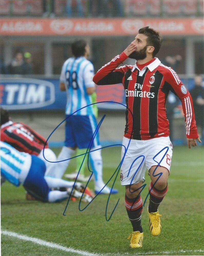 AC Milan Antonio Nocerino Autographed Signed 8x10 Photo Poster painting COA