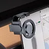 Magnetic Magnet Mount GPS Support 360 Rotate Alloy Car Cell Phone Holder Folding