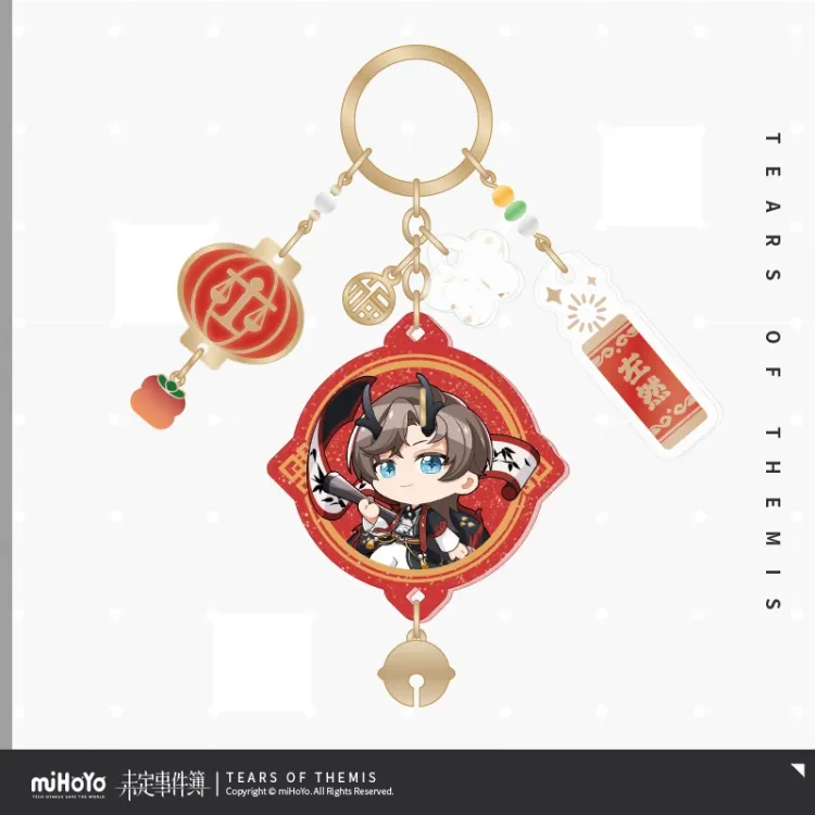 Chinese HNY Series Acrylic Keychains [Original Tears of Themis Official Merchandise]