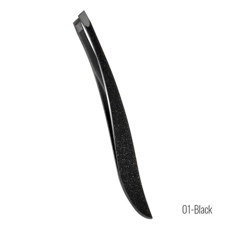 Eyebrow Tweezer Banana Clip Stainless Steel Tweezer Trimmer Eyelash Clip Hair Removal Makeup Tool