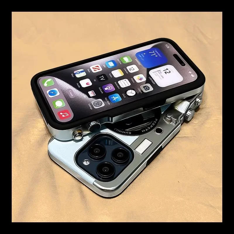iPhone all-in-one camera photo-taking phone case