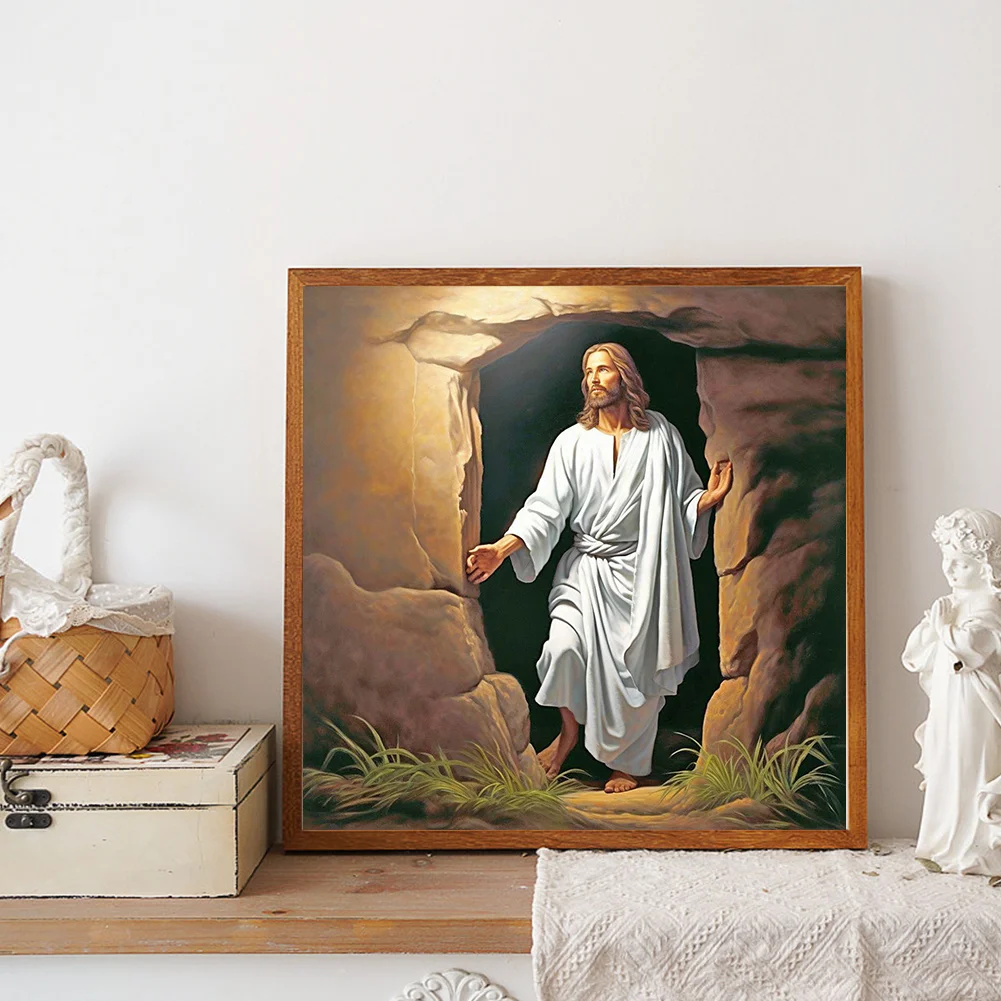 Diamond Painting - Full Round Drill - Jesus(Canvas|30*30cm)