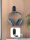 Headphone Stand Under Desk Magnetic Foldable Adhesive Headphone Holder Hook Mount for Computer/Gaming Headsets Headphones