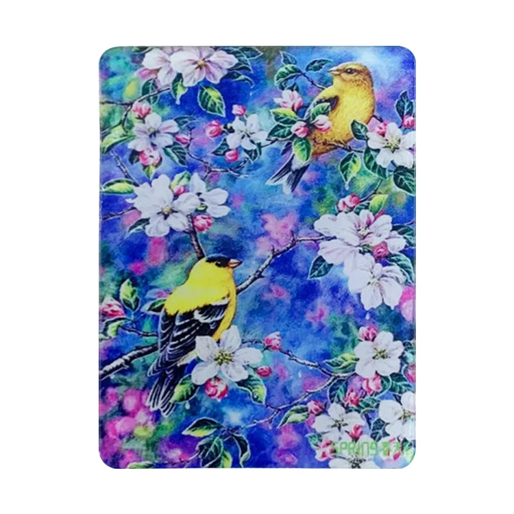 Spring Brand - Cross Stitch Magnetic Sticker Art Craft Fridge Magnet Home Decorations (Oriole)