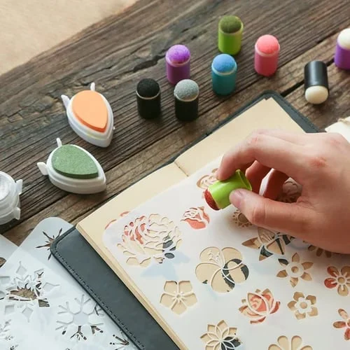 (🎅EARLY CHRISTMAS SALE-49% OFF) DIY sponge finger painting kit 💖 