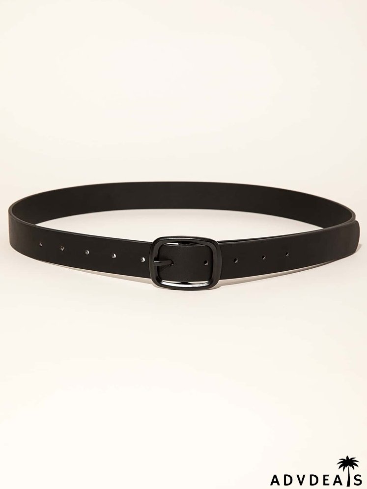 Geometric Buckle Belt