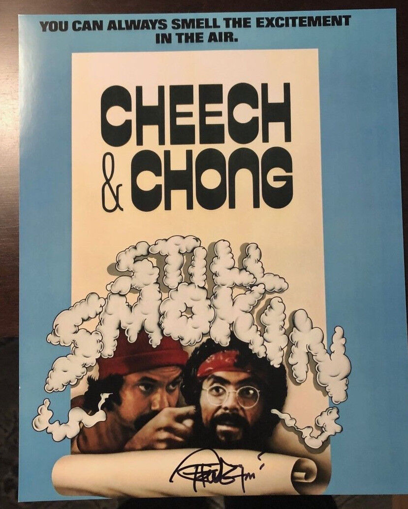 Tommy Chong signed autographed 8x10 Photo Poster painting Cheech Rare