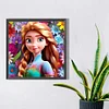 (40*40cm)DIY Square Partial AB Drill Diamond Painting - Princess