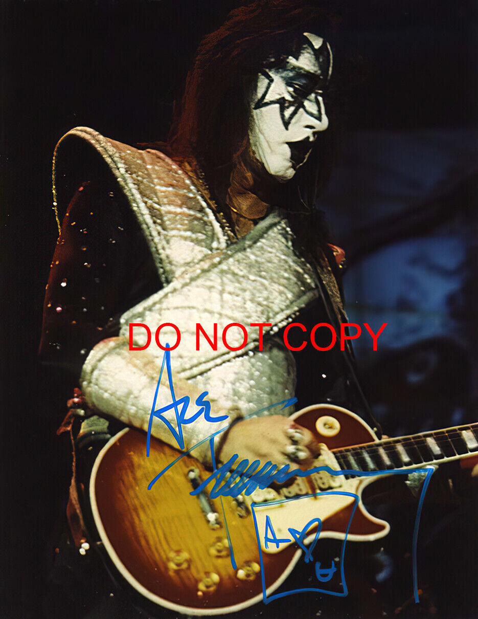 Ace Frehley - Autographed Signed 8x10 Photo Poster painting (Kiss) Reprint