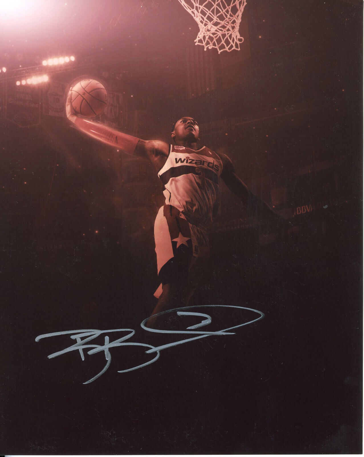 Bradley Beal Autographed 8x10 Washington Wizards Shipping #S1296