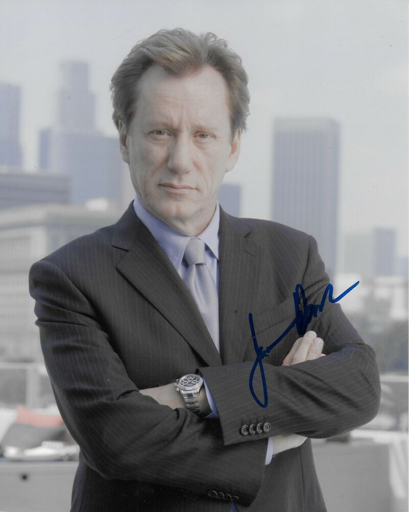 James Woods original In Person Signed 8X10 Photo Poster painting At Hshow The Onion Field