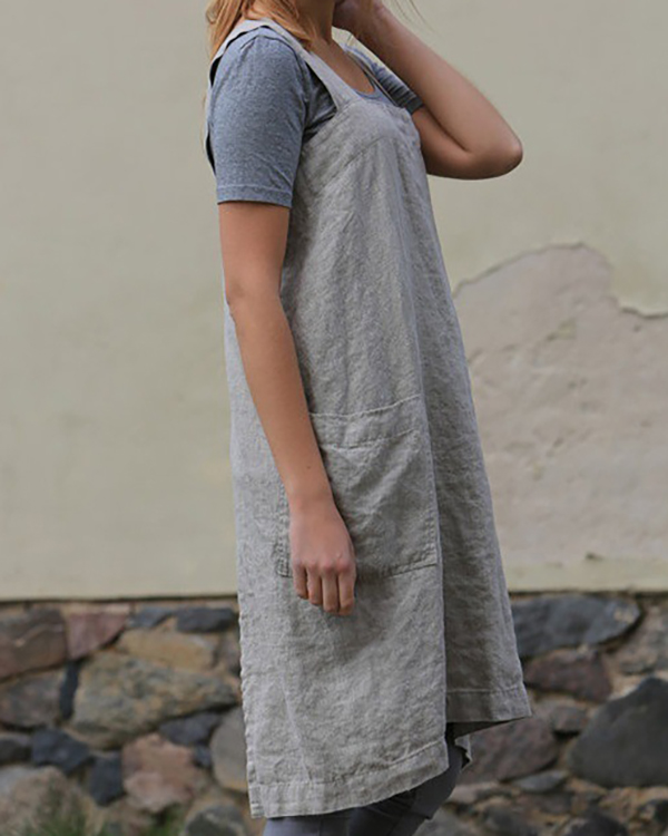 Linen Loose Dress