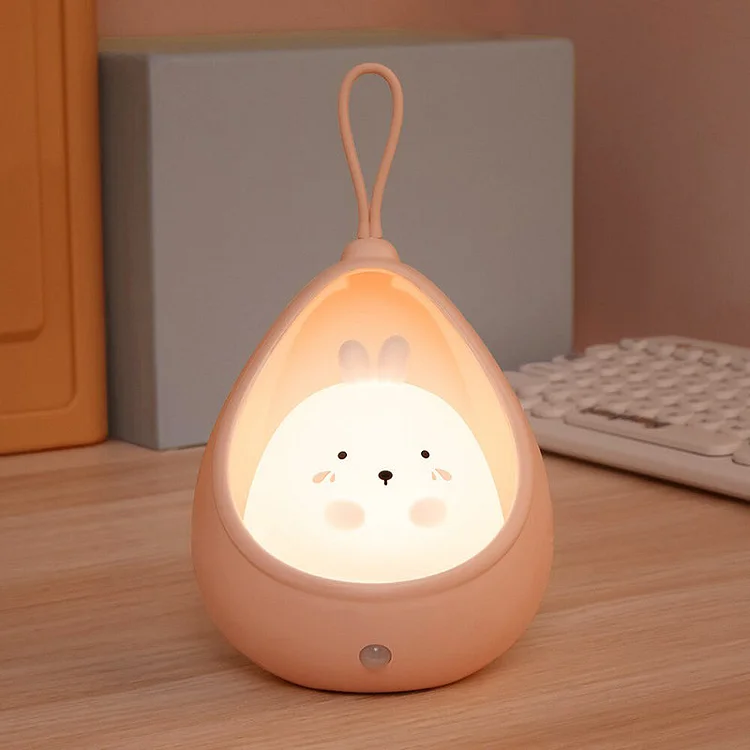 Cute Cat/Rabbit Cave Smart Sensor Night Light - Gotamochi Kawaii Shop, Kawaii Clothes