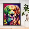 Diamond Painting -DIY Round Drill Dog