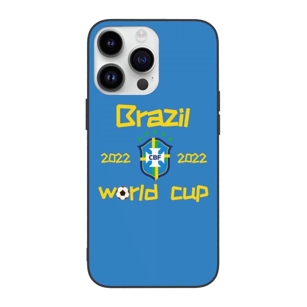 Brazil 2022 World Cup Team Logo iPhone Case Cover