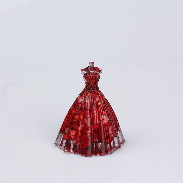 Crystal Resin Dream Dress Gemstone Decoration