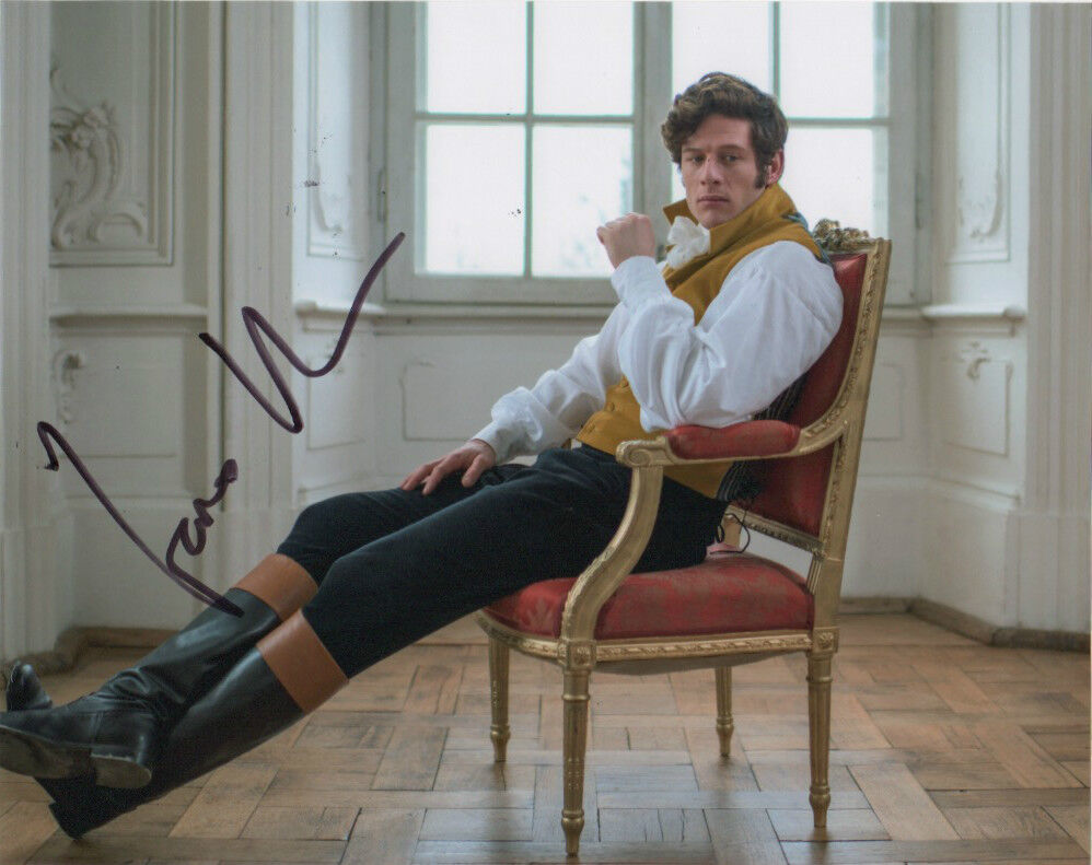 James Norton War and Peace Autographed Signed 8x10 Photo Poster painting #2