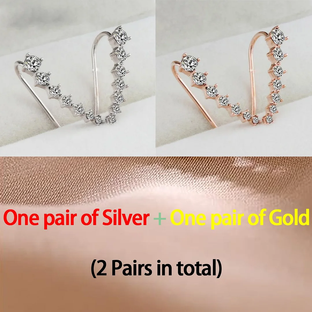 👂Seven Star Diamond Stud Earrings