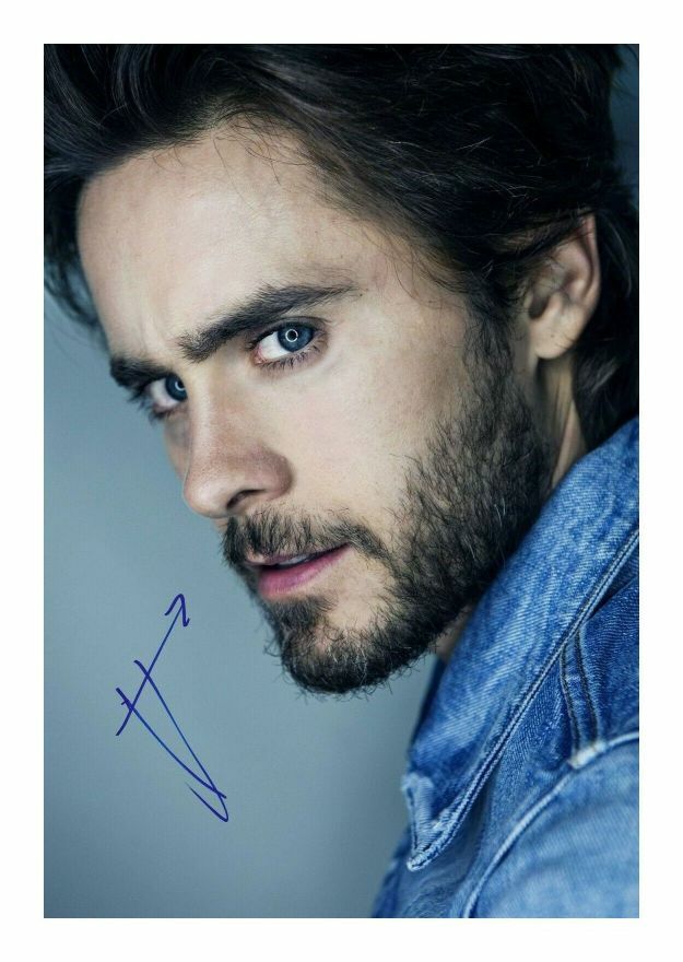 JARED LETO AUTOGRAPH SIGNED PP Photo Poster painting POSTER