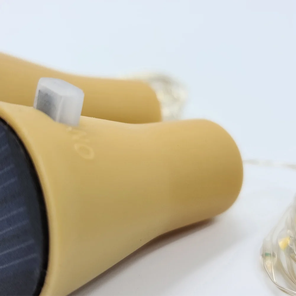 2m 20LED Solar Wine Bottle String Light Wedding Cork Garland Fairy Lamp