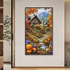 Diamond Painting - Full Round Drill - Autumn Cottage(Canvas|40*70cm)