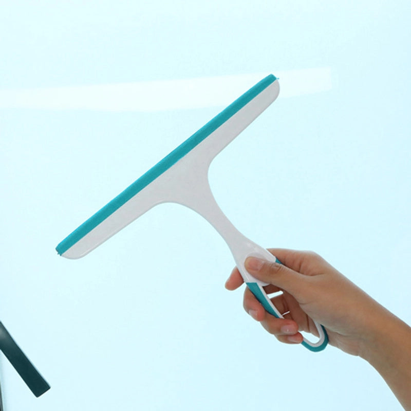 Glass Scraper Cleaning Tool Window Scraper Wall Cleaning Brush Bathroom Tile Window Cleaning Glass Mirror Glass Wiper