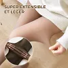 Collant Polaire Translucides Faux Doubl&eacute;s en Peluche pour l'hiver