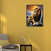 Diamond Painting-DIY Full Round Drill Lion