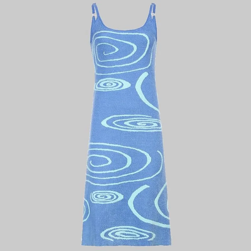 SPIRAL MAXI DRESS August Lemonade August Lemonade