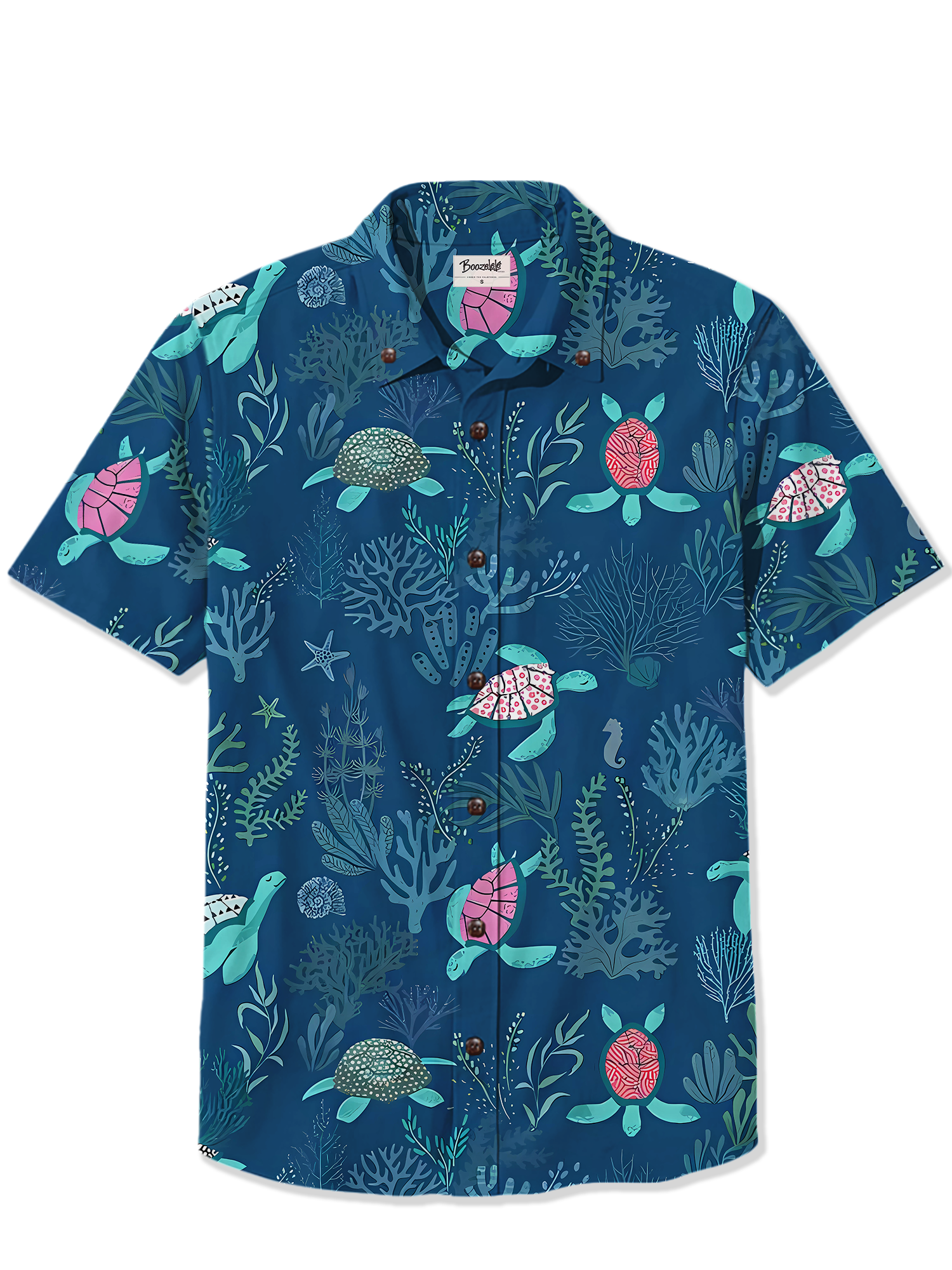Sea ​​Turtle In Ocean- 100% Cotton Shirt