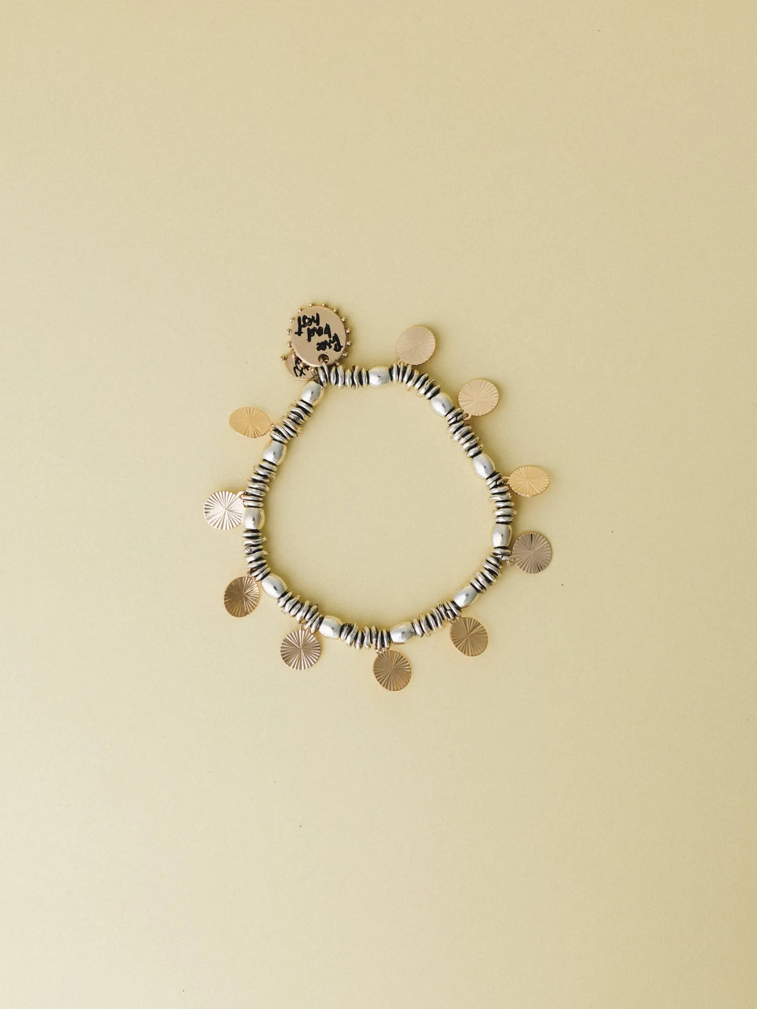Sun Story Bracelet - Mixed Metal