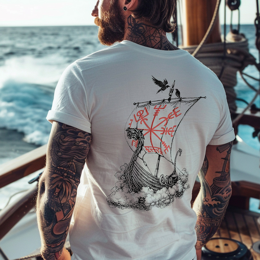 Men's Viking Ship Tee / Rvogue / Rvogue